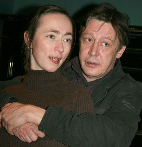 Михаил Ефремов с женой Софьей