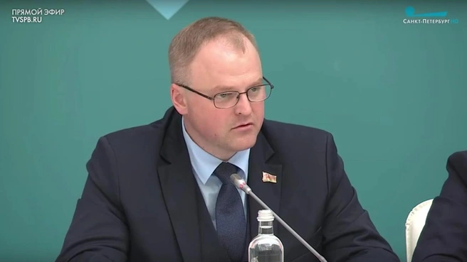 Денис Езерский | Источник: кадр из трансляции телеканала «Санкт-Петербург»
