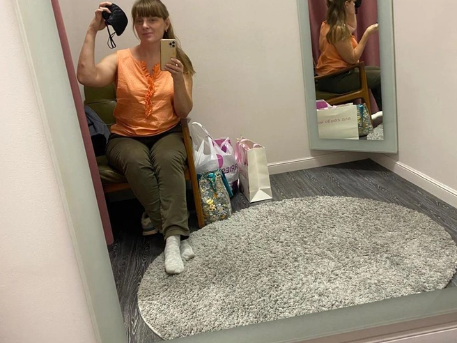 Валентина подготовилась к съемкам заранее. | Источник: Валентина Парамонова