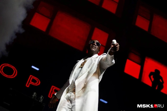В Москве выступил рэпер Akon | Источник: Дарья Шутова / MSK1.RU
