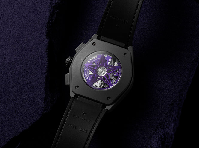 Царственный фиолетовый: Zenith представил часы в новом цвете