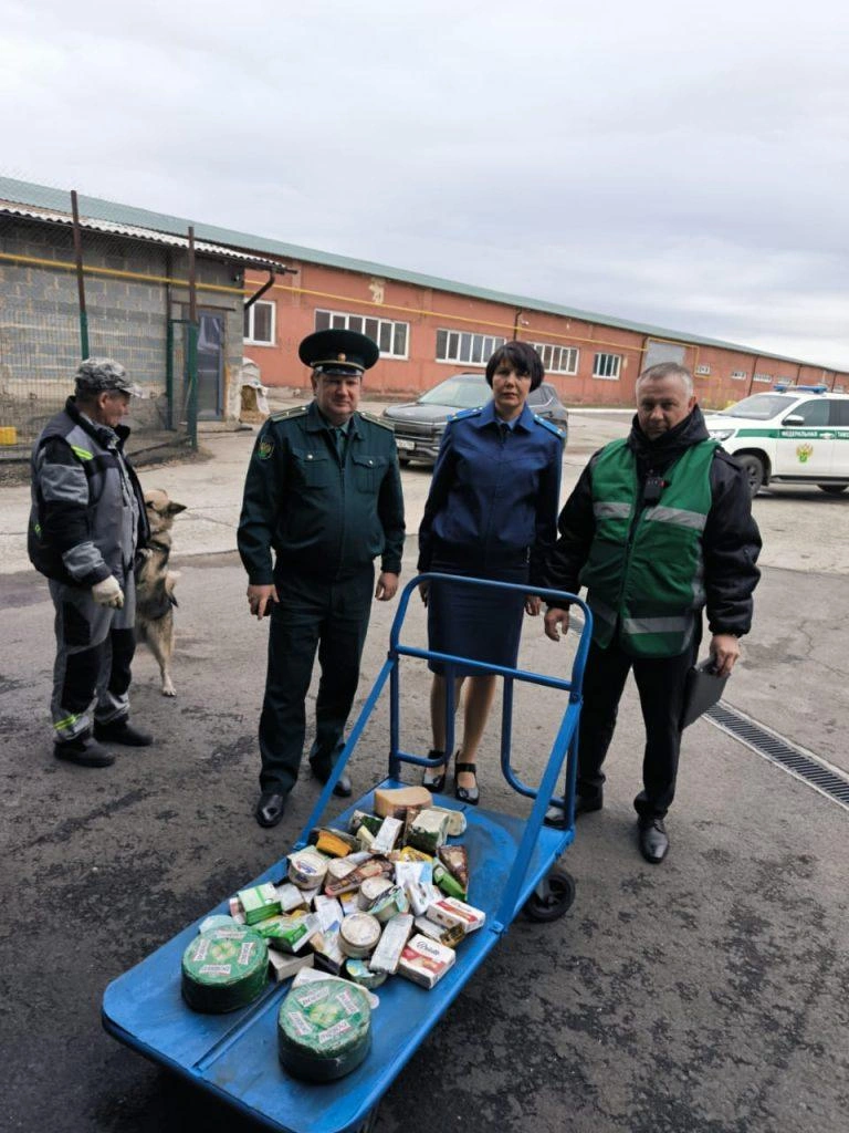 Последнее фото санкционки — и в печь | Источник: 74.fsvps.gov.ru
