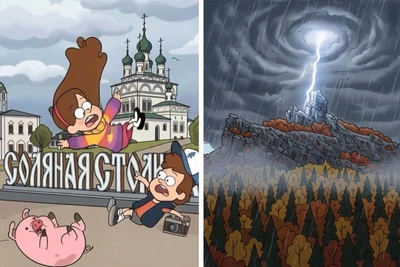 Пермяки сделали вирусные видео в стиле «Гравити Фолз»