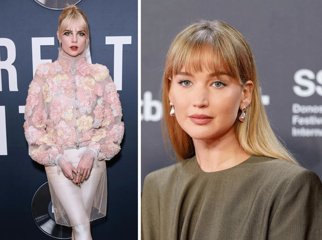 Косая челка, как у Дженнифер Лоуренс — стрижка, которая подходит всем