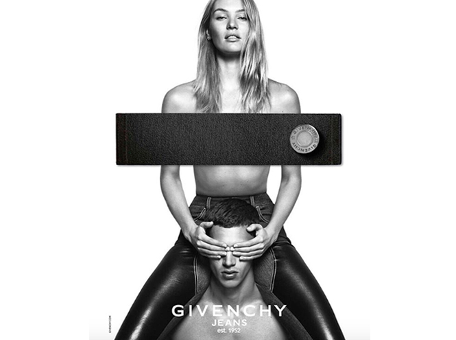 Givenchy запускает линию одежды из денима и кожи