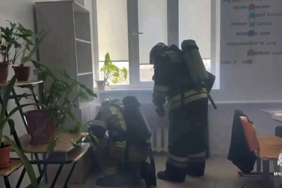 В школе-интернате Бавтугая прошли учения по пожару