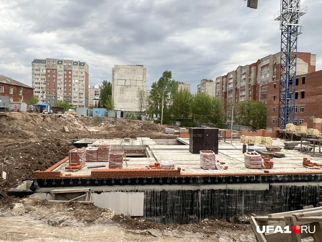 Возводят второй корпус | Источник: Андрей Бирюков / UFA1.RU