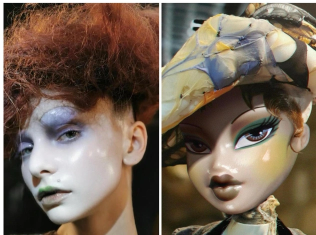 «Фарфоровые» куклы Bratz, которые выглядят точь-в-точь как модели на шоу Maison Margiela