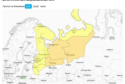 Грозы и град: желтый уровень опасности в Петербурге и Ленобласти