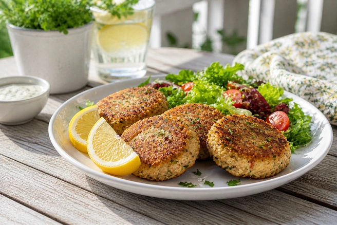 Тунец богат омега-3, а такие котлеты готовятся быстрее мясных и подходят даже для быстрого ужина | Источник: GPT