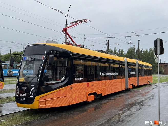 В 2026 году была закуплена большая партия трамваев «Кастор» | Источник: Роман Марьяненко / E1.RU