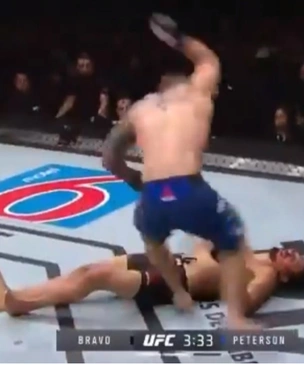 Самый зрелищный нокаут UFC Fight Night 159. Но стоило ли добивать павшего? (видео)