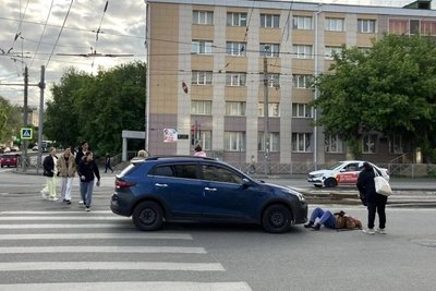 Девушка на Kia сбила 84-летнюю пенсионерку на перекрестке в Челябинске