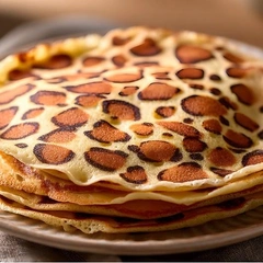 Как сделать леопардовые или жирафовые блины: новый фуд-тренд покоряет Россию