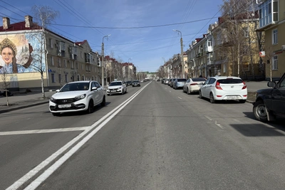 Изменение разметки на ул. Красина в Кургане: где разрешены повороты?