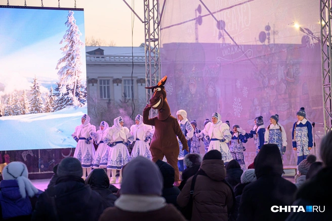 3 января — пора просыпаться! Собрали праздничные мероприятия в Чите: шоу, интерактивы и игровые программы | Источник: Олег Федоров / CHITA.RU