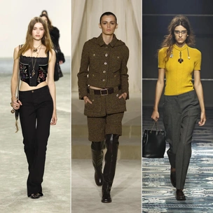 20 вариантов брюк от российских дизайнеров на осень 2025