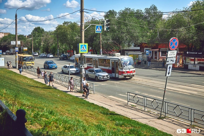 Аэродромная. Доехать до парка можно и на общественным транспорте | Источник: Роман Данилкин / 63.RU