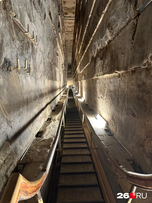 Пирамиды внутри | Источник: Габриелла Захарова / 26.RU