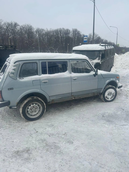 Дмитрий Каляев на собранные средства купил вот эту «Ниву» для участников СВО | Источник: Дмитрий Каляев