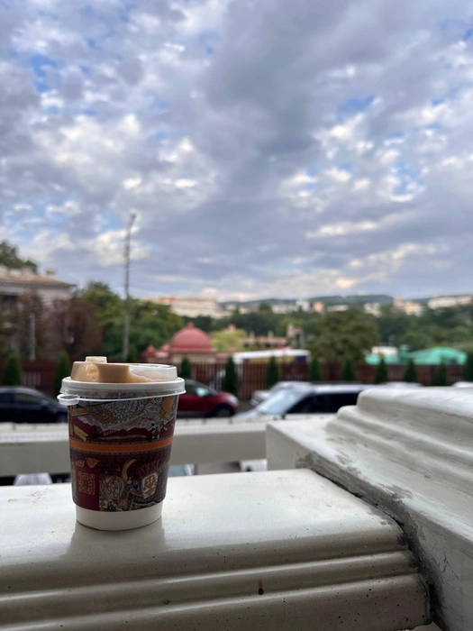 Кофе с видом | Источник: Из личного архива Екатерины