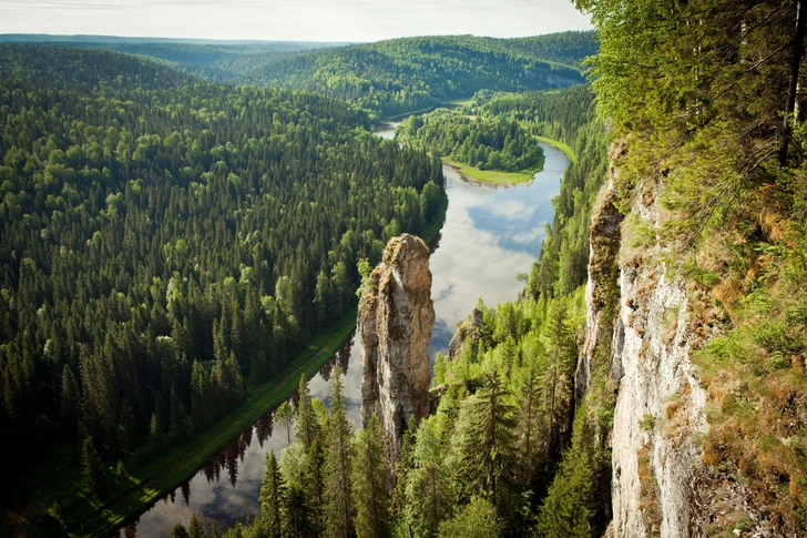 Усьвинские столбы в Пермском крае | Источник: Shutterstock/Fotodom.ru