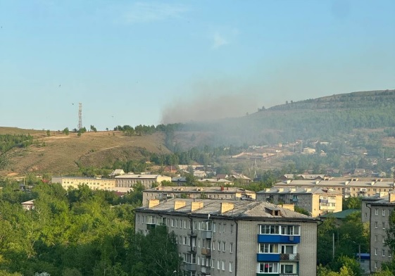 Крест на Титовской сопке Чита