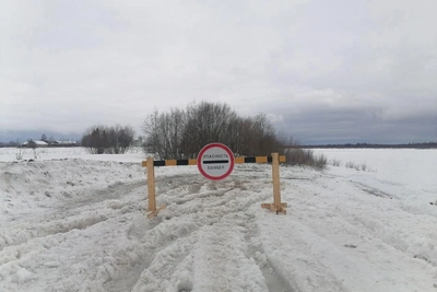 В Архангельской области закрывают ледовые переправы из-за потепления
