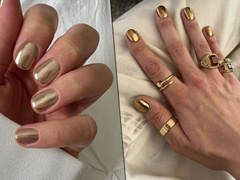 Золото твоих ногтей: маникюр, который всегда смотрится дорого