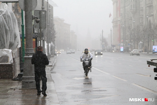 Курьеры пожаловались на проблемы с проездом в Москве по велодорожкам | Источник: Татьяна Спиридонова / MSK1.RU