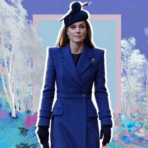 Кейт Миддлтон показала, как стильно носить темно-синий — трендовый оттенок зимы 2025/26