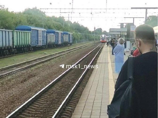 На МЦД-2 произошел второй за день сбой | Источник: Читатель MSK1.RU
