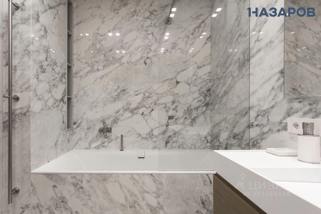 В квартире два санузла | Источник: Агентство недвижимости «Компания „НАЗАРОВ“» / n1