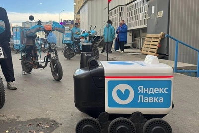 Роботы-курьеры ездят по Тюмени