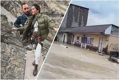 Ксения Бородина и муж Николай Сердюков попали в ЧС в Дагестане