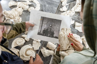 Century-Old Bas-Relief Found in the House of Radio