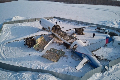 118.9 million rubles damage to plane after Novosibirsk field landing