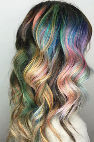 Бьюти-тренд: разноцветные волосы