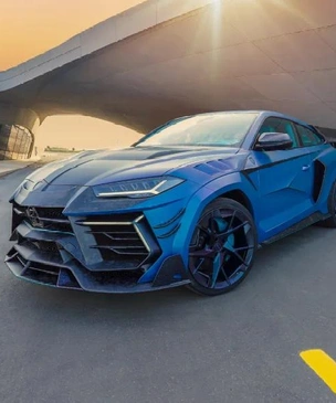 Немцы жестко надругались над Lamborghini Urus