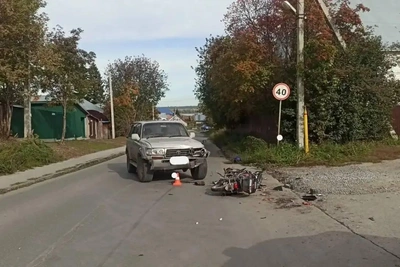 В Советском районе Новосибирска погиб мотоциклист в ДТП