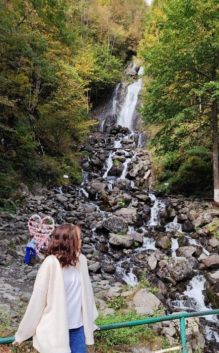 Водопад Молочный | Источник: личный архив Евгении