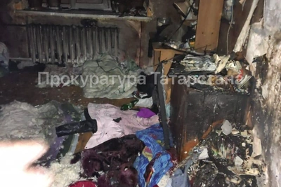 Двое детей пострадали при пожаре в Бугульме