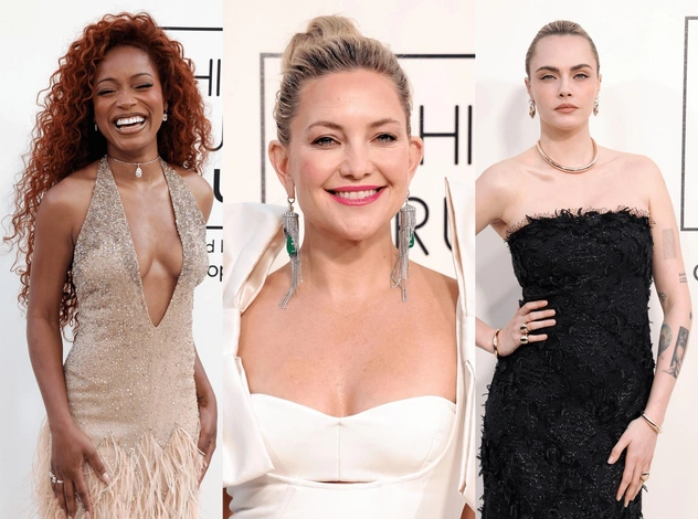 Все блестки мира: Хейли Бибер, Кара Делевинь и другие звезды Голливуда на премии Fashion Trust U.S