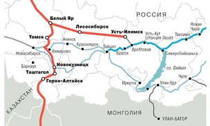 В России передумали строить Севсиб: карта ЖД-магистрали, которой не будет