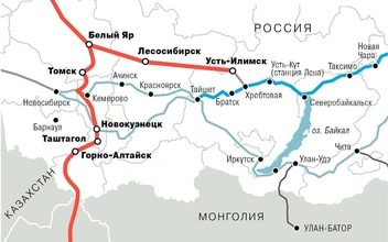 В России передумали строить Севсиб: карта ЖД-магистрали, которой не будет