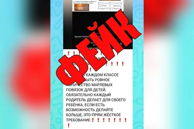 В минобразовании опровергли требование шить повязки для школ