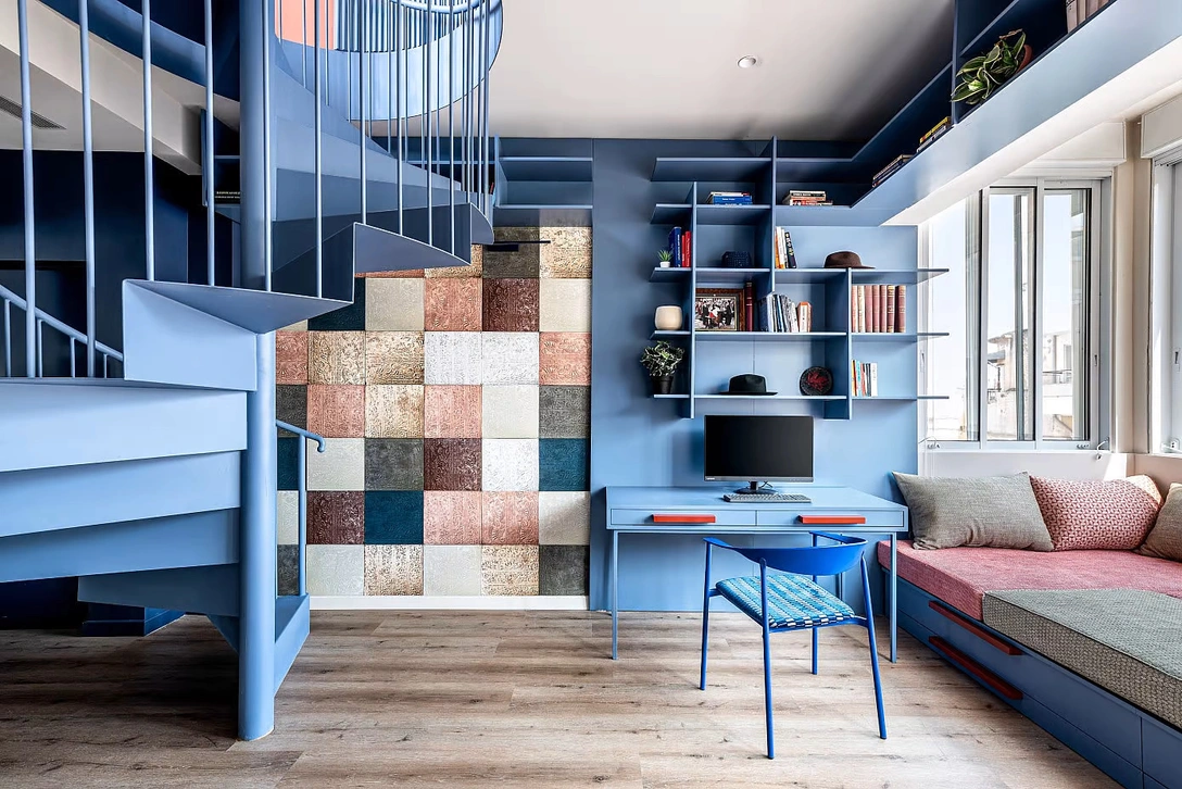 Тель-авивская квартира в стиле эклектики | Источник: Тамир Роговски