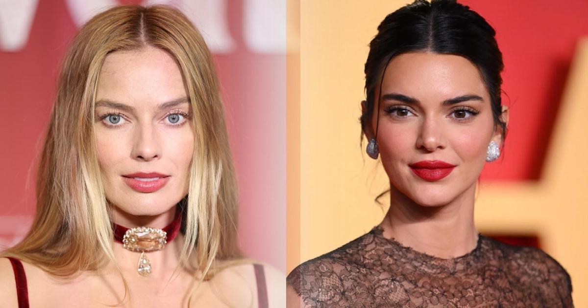 Идеальный красный Дженнер и зацелованные губы Робби: 5 звездных lip combo