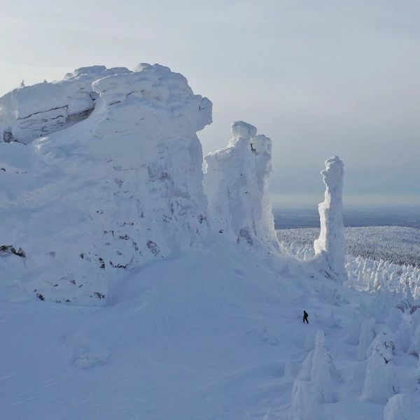 Так на Колчимском камне зимой | Источник: Максим Кудряшов