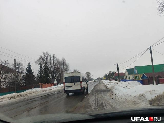 Такие дороги в Улукулево | Источник: Марина Каримова / UFA1.RU